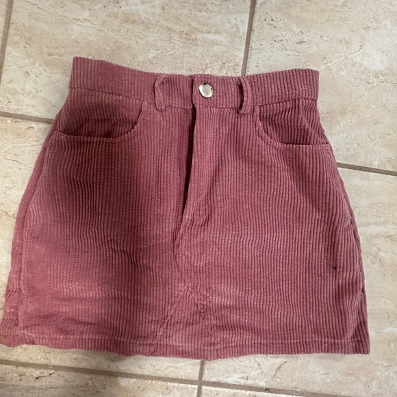 WOMENS buttoned front cord skirt - Picture 5 of 5